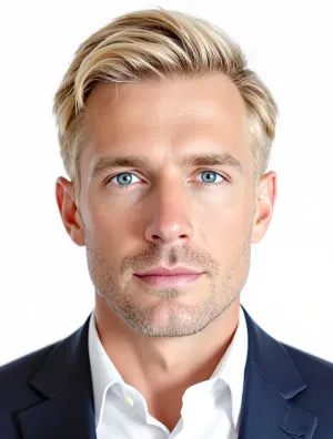 AI headshot sample