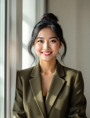 AI headshot sample